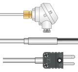 Type J mineral insulated thermocouple with stainless steel sheath for general-purpose temperature measurement